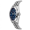 Montre Homme Argentée à Cadran Bleu – Style Élégant - vue 2