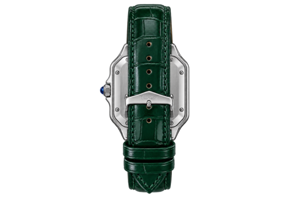 Montre Homme Argentée à Cadran Vert & Bracelet Vert – Style Élégant - vue 3