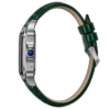 Montre Homme Argentée à Cadran Vert & Bracelet Vert – Style Élégant - vue 2