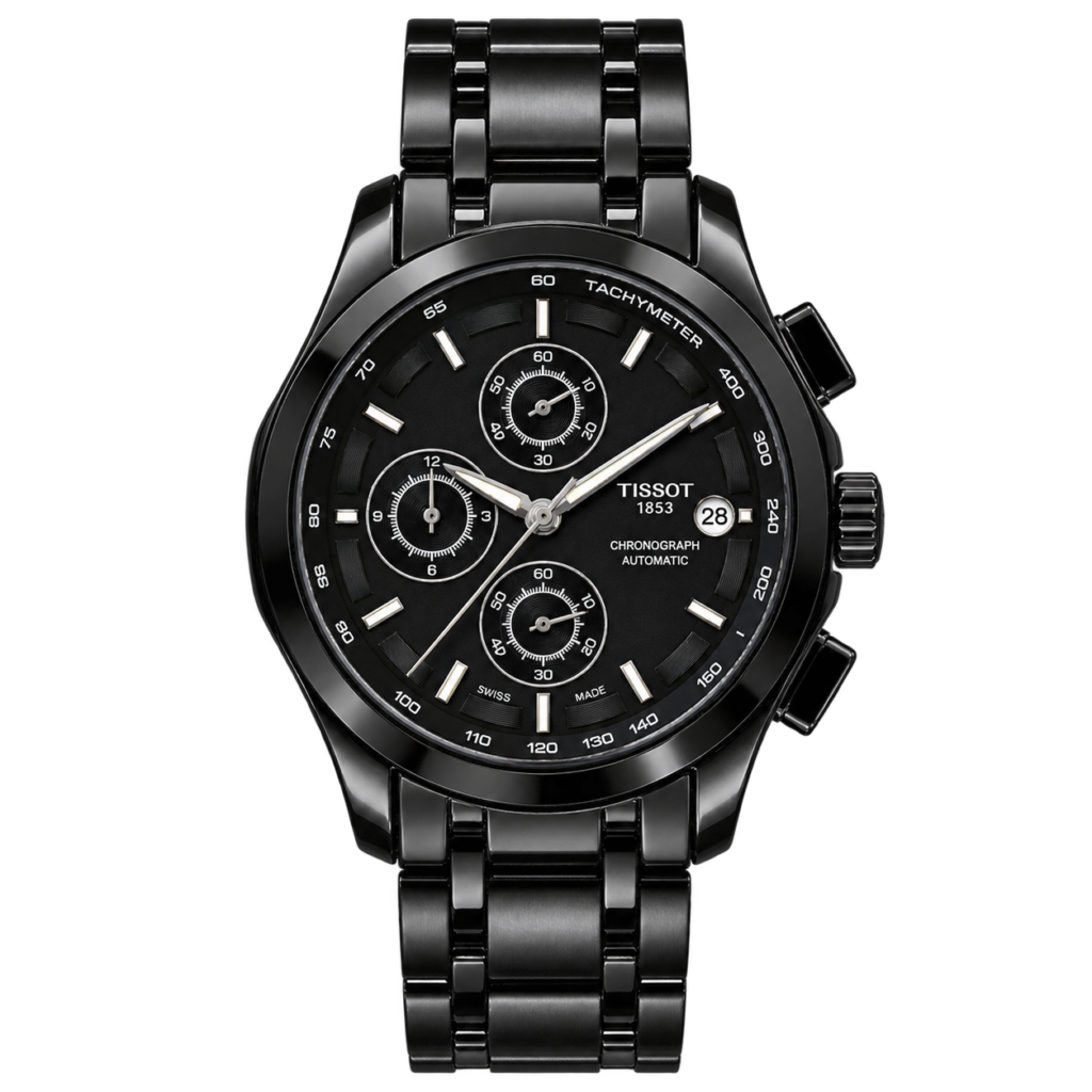 Montre Homme Chronographe Noir – Full Black Edition