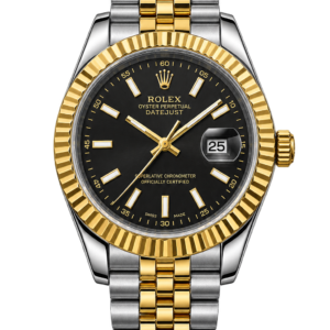 Montre Homme Prestige Bicolore Noir & Or – Castra Time