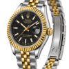 Montre Homme Prestige Bicolore Noir & Or – Castra Time - vue 2