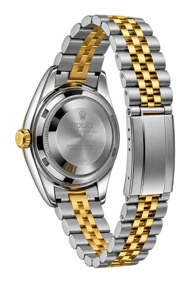 Montre Homme Prestige Bicolore Noir & Or – Castra Time - vue 3