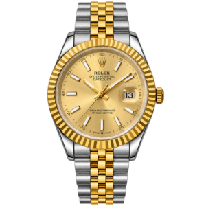 Montre Homme Prestige Bicolore – Cadran Champagne