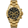 Montre Homme Sport Bicolore Or & Noir