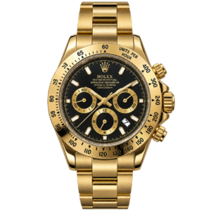 Montre Homme Sport Bicolore Or & Noir