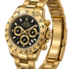 Montre Homme Sport Bicolore Or & Noir - vue 2