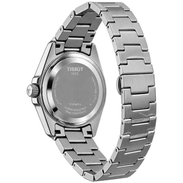 Montre Homme Sport-Chic – Cadran Blanc Bracelet Acier - vue 3