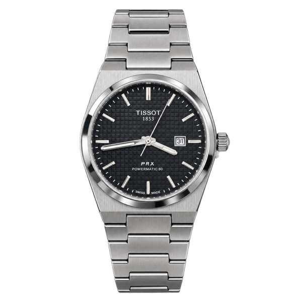 Montre Homme Turquoise Style PRX NOIRE – Bracelet Acier Inoxydable