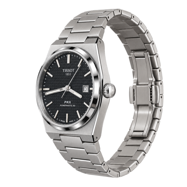 Montre Homme Turquoise Style PRX NOIRE – Bracelet Acier Inoxydable