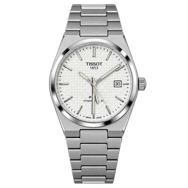 Montre Homme Turquoise Style PRX Blanc – Bracelet Acier Inoxydable