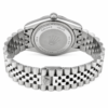 Montre Homme Argentée à Cadran Noir – Style Élégant - vue 3