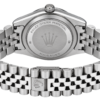 Montre Homme Argentée à Cadran Bleu – Style Élégant - vue 3