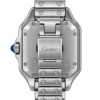 Montre Homme Argentée à Cadran Noir – Style Élégant - vue 3