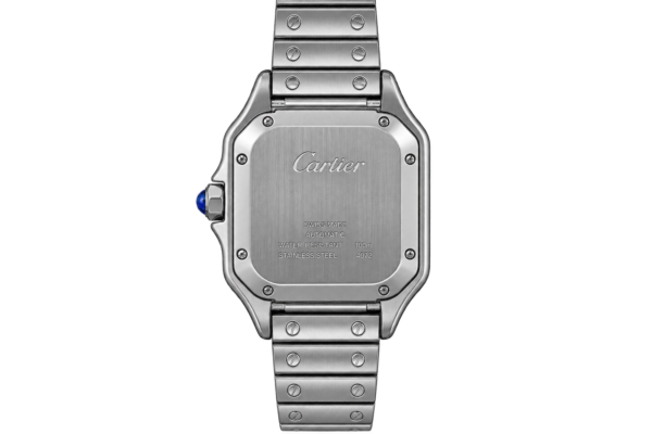 Montre Homme Argentée à Cadran Noir – Style Élégant - vue 2