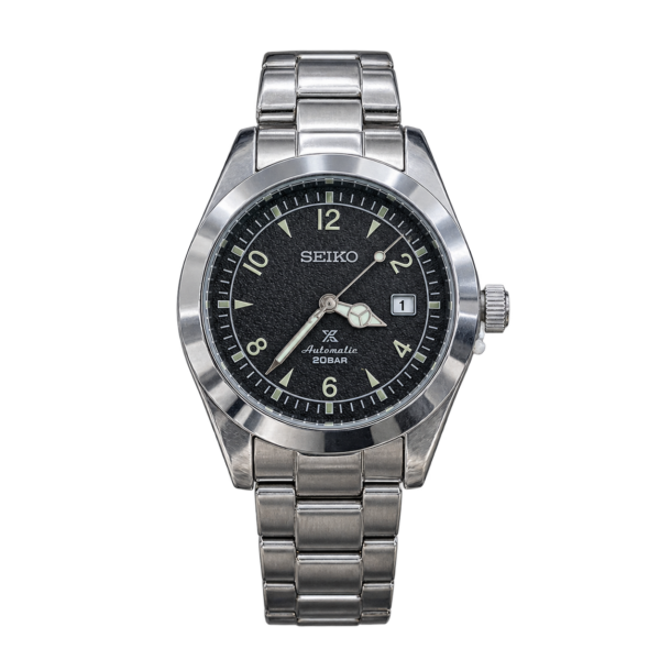 Montre Homme – Cadran Noir Luminescent