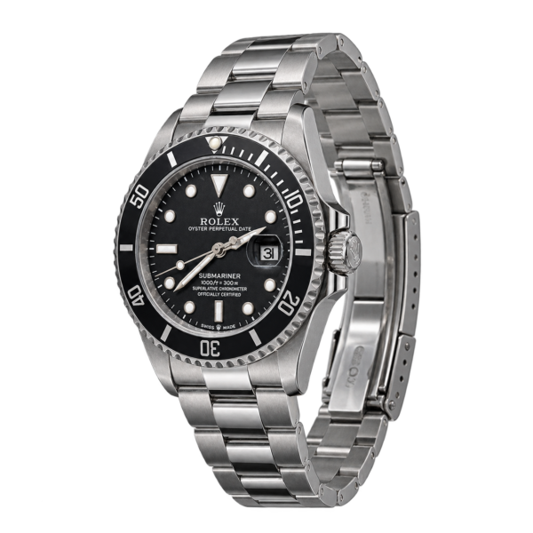 Montre Homme Élégante Noire – Bracelet Acier & Cadran Noir