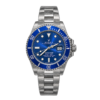 Montre Homme Bleue Élégante – Bracelet en Acier
