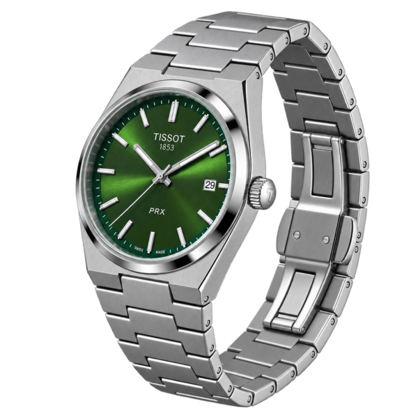 Montre Homme Turquoise Style PRX GREEN – Bracelet Acier Inoxydable