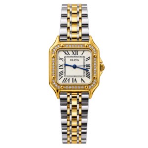 Montre OLIYA Femme Élégance – Bicolore Doré & Argenté