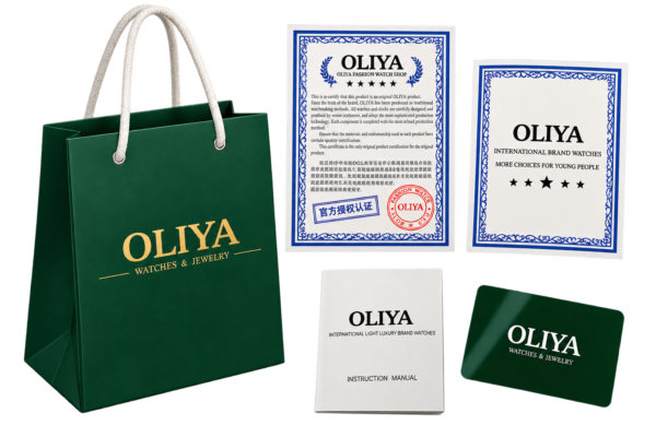 Montre OLIYA Femme Élégance – Bicolore Doré & Argenté